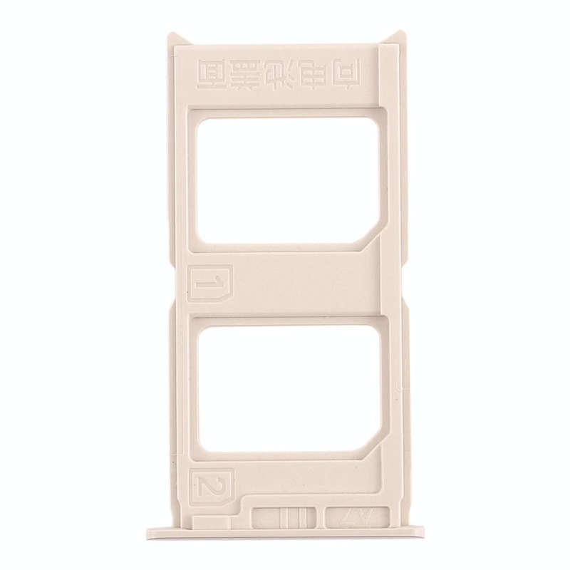 For Vivo V3 2 x SIM Card Tray (Gold)