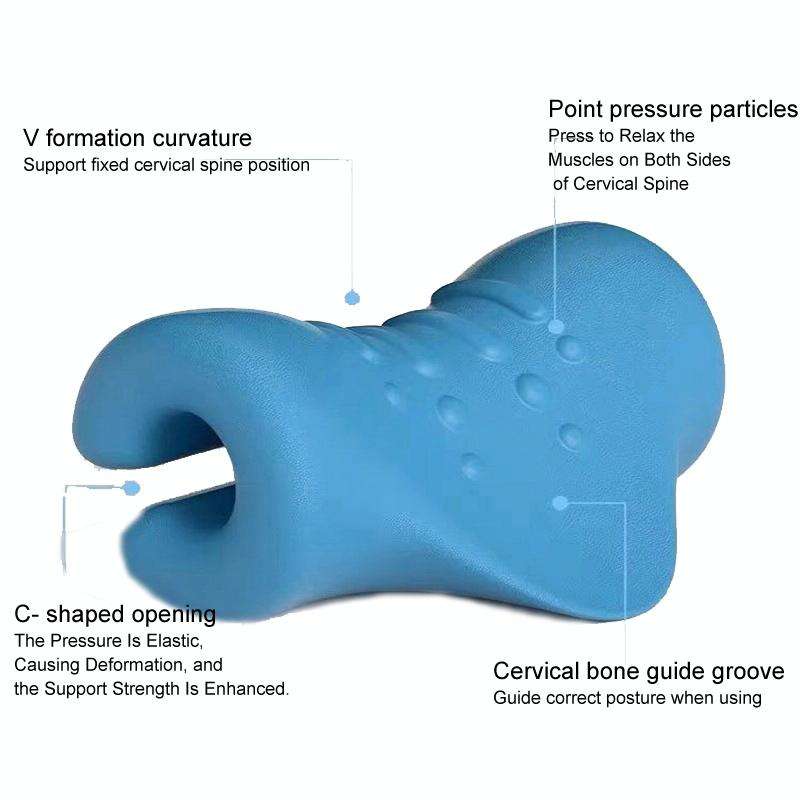 Massage Traction Pillow Cervical Spine Repair Pillow Sleep Aid Pillow