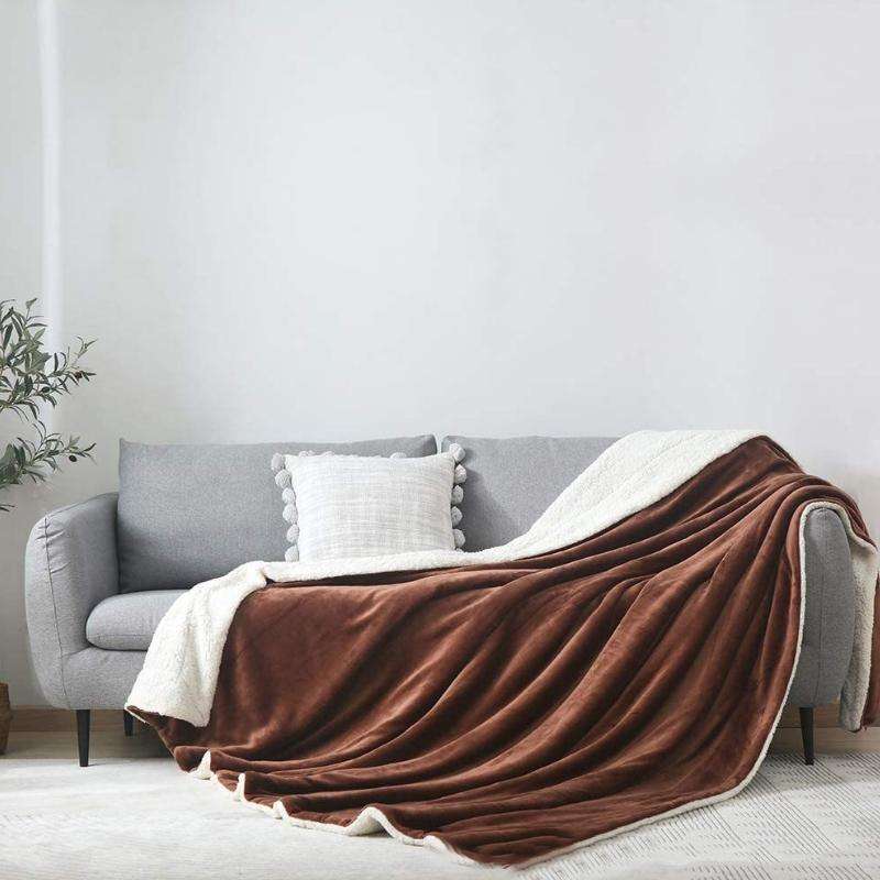 Intelligent Temperature Control Electric Heating Blanket, Size: 70x100cm USB Plug(Gray White)