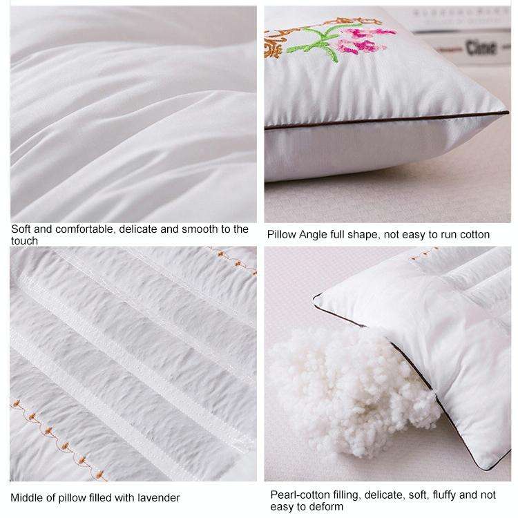 Cassia Lavender Buckwheat Pillow Buckwheat 45x72cm