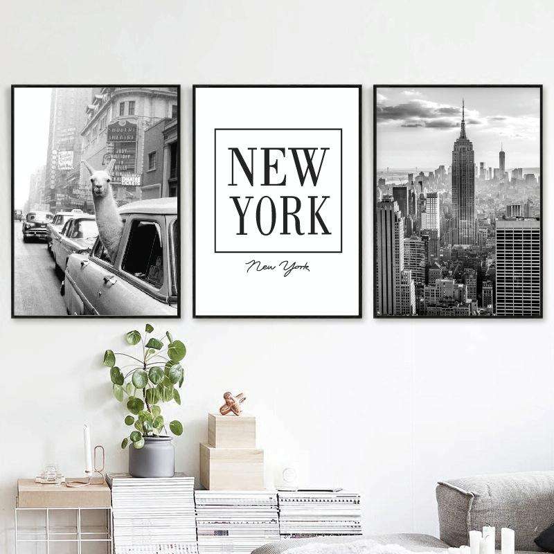 Modern Art Personality Poster Vintage Canvas Painting Wall Art Decoration Without Frame, Size:30x...