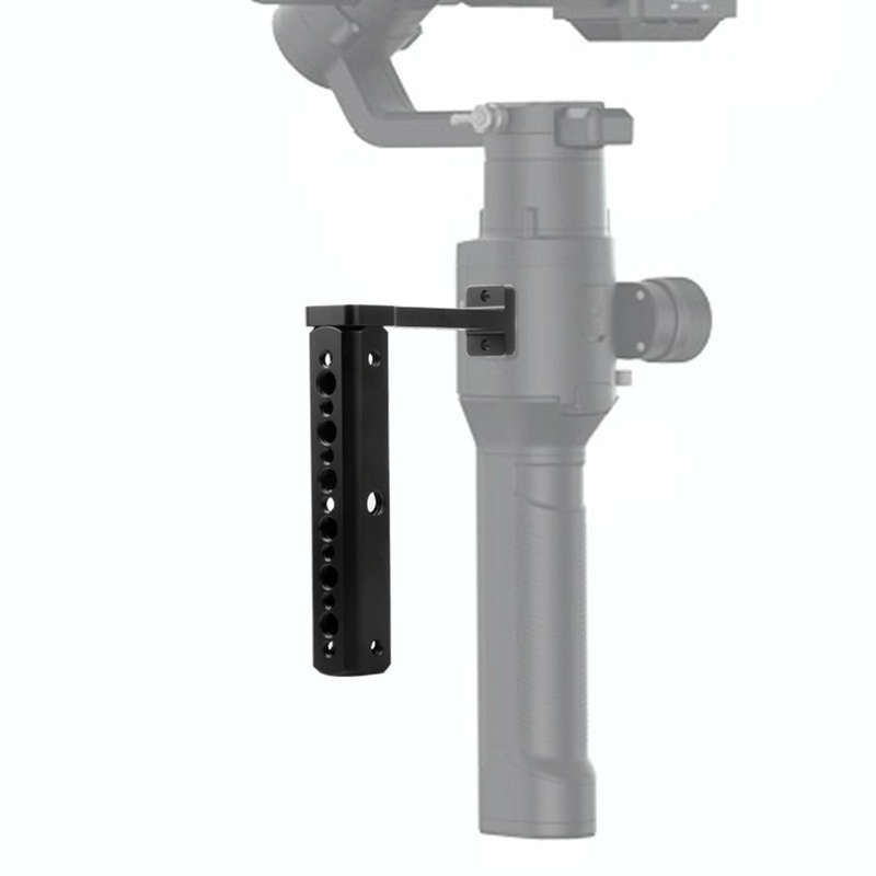 Handlebar Extended Handheld Support Monitor Stand Mount for DJI Ronin-S(Black)