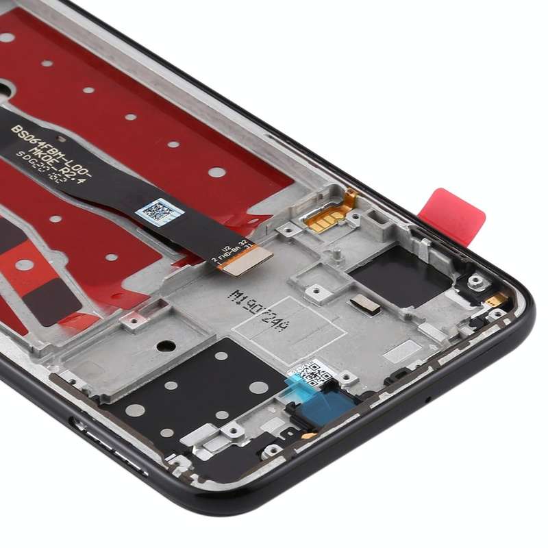 OEM LCD Screen for Huawei Nova 5i Digitizer Full Assembly with Frame(Black)