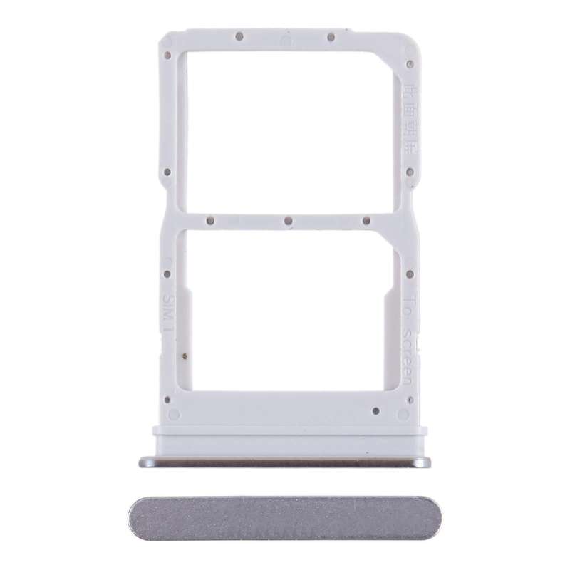 For Honor X8 SIM + SIM Card Tray (Silver)