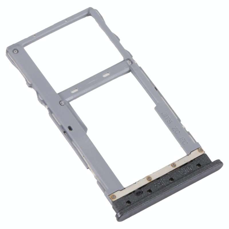 For TCL 20 XE Original SIM Card Tray + Micro SD Card Tray(Black)