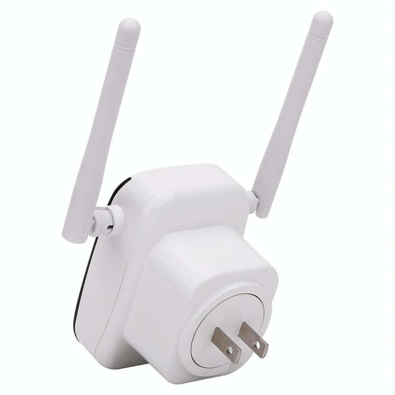 KP300T 300Mbps Home Mini Repeater WiFi Signal Amplifier Wireless Network Router, Plug Type:EU Plug