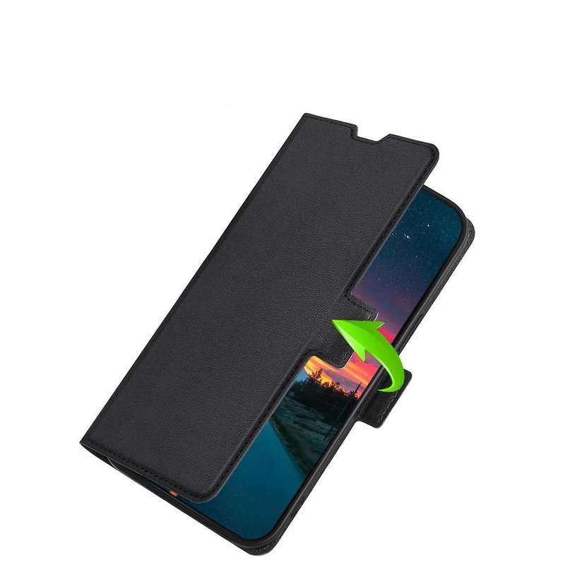For Google Pixel 4a Ultra-thin Voltage Side Buckle PU + TPU Horizontal Flip Leather Case with Hol...