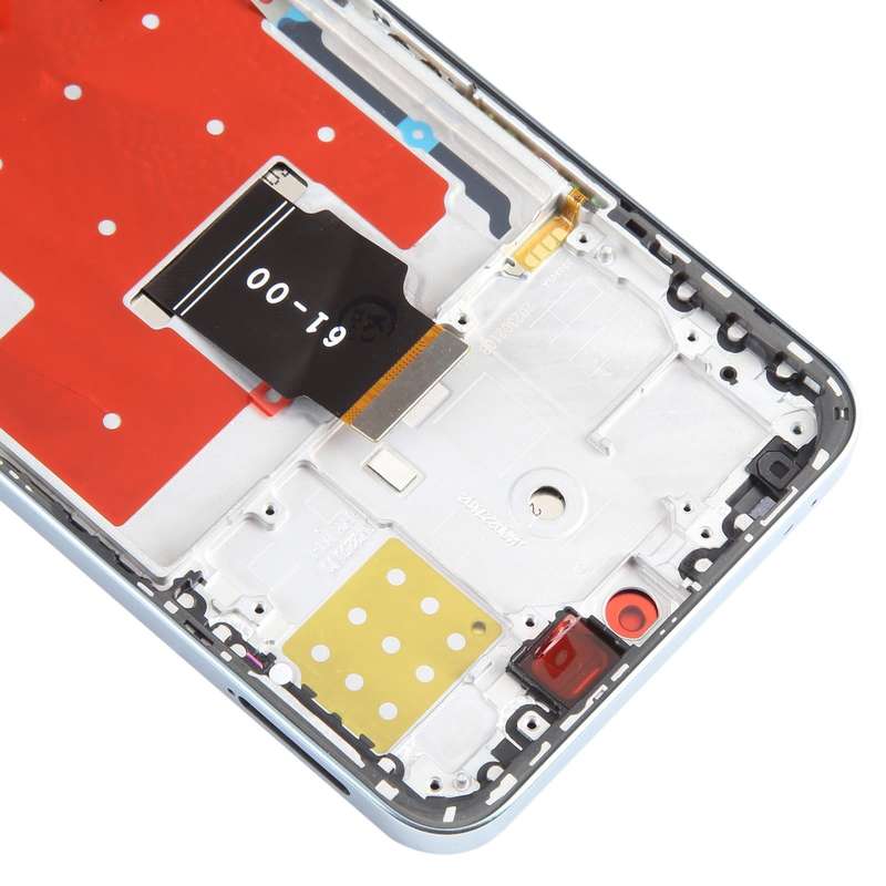 For Honor 90 Lite Original LCD Screen Digitizer Full Assembly with Frame (Silver)