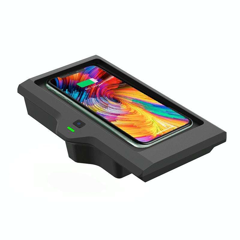Car Qi Standard Wireless Charger 10W Quick Charging for 2018-2020 BMW X3 / X4, Left Driving