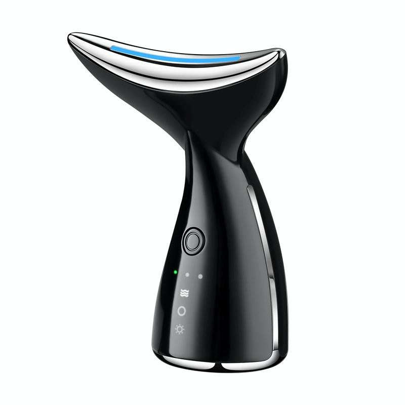 Neck Wrinkle Reduction Device Neck Lifting And Firming Care Massage Device(Dark Black)