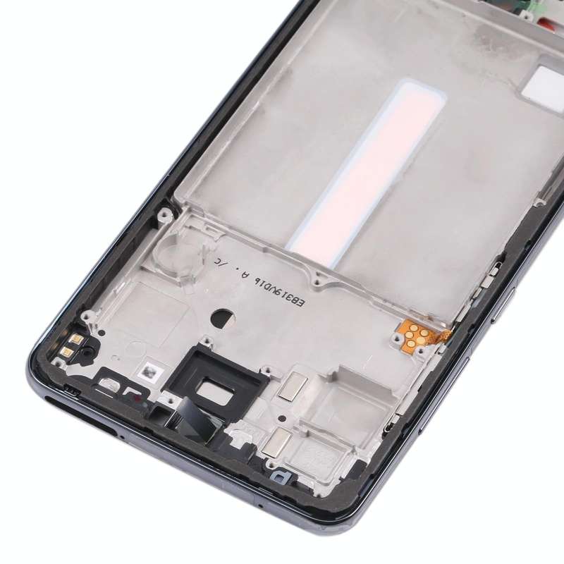 For Samsung Galaxy A52 5G SM-A526B Middle Frame Bezel Plate (Black)