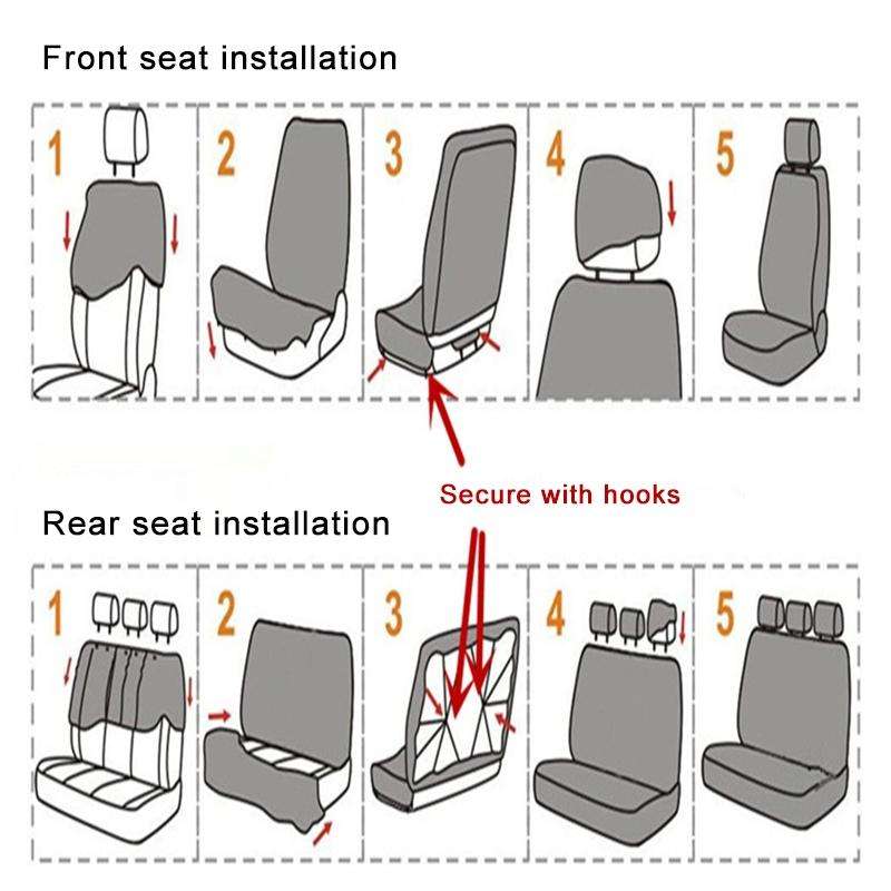 9 PCS Four Seasons Universal Seat Cover Cushion Car Fur Seat Covers Set Universal Cushion(Blue)