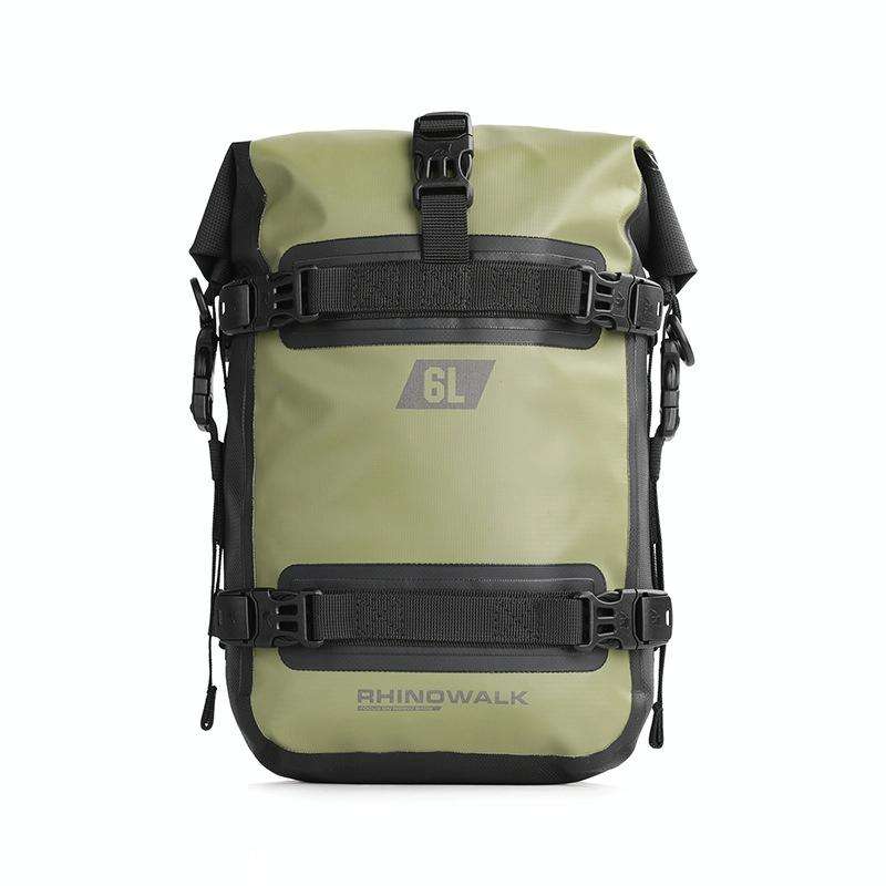 Rhinowalk MT2206 6L Waterproof Motorcycle Bumper Bag Outdoor Riding Bag(Green)