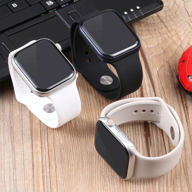 For Apple Watch SE 2022 44mm Black Screen Non-Working Fake Dummy Display Model (Starlight)