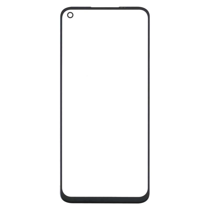 For OnePlus Nord N200 5G DE2118 Front Screen Outer Glass Lens (Black)