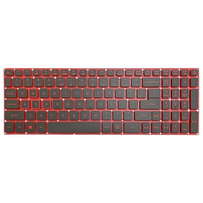 For Acer Nitro 5 AN515-41 US Version Red Backlight Laptop Keyboard