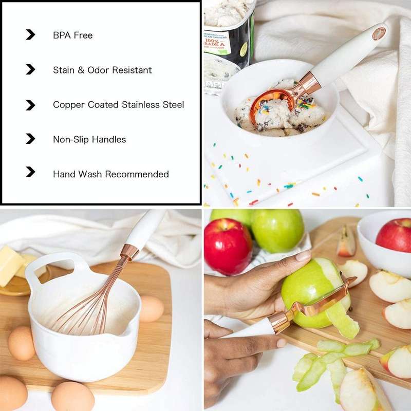 BXGN7-01 7 in 1 Household Kitchen Gadgets Set, Style: Color Box(Black)