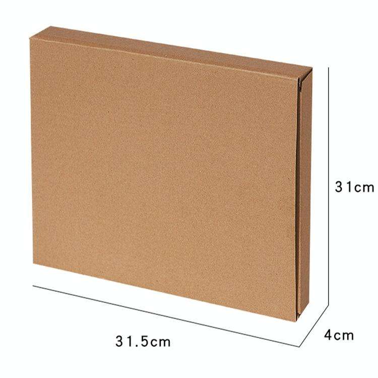 G218B Wooden Living Room Digital Display Clock Home Decoration Wall Clock(Khaki)