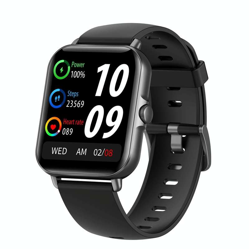 L21 1.69 inch TFT Screen Smart Watch,Support Blood Pressure Monitoring / Sleep Monitoring(Black)