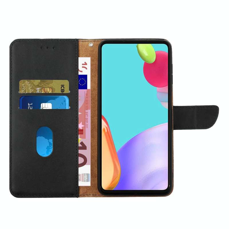 For Tecno Camon 17P Genuine Leather Fingerprint-proof Horizontal Flip Phone Case(Black)