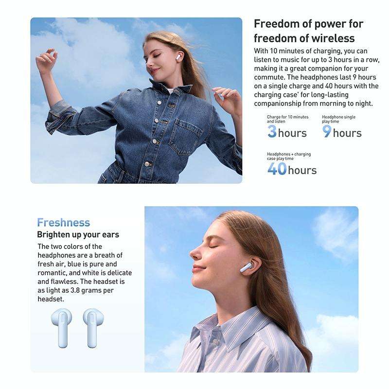 Original Huawei FreeBuds SE 2 Bluetooth 5.3 Wireless Earphone(Blue)