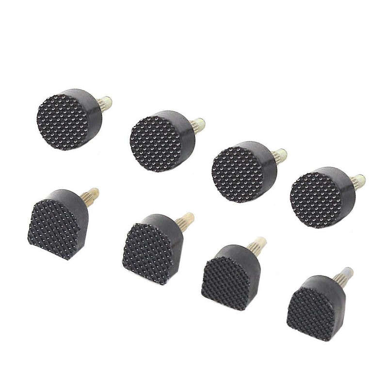 High Heels Heel Studs Mute Wear-resistant Replacement Heel, Color: Black (30 In 1)