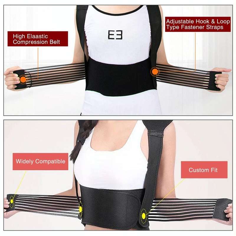 HailiCare Household Neck Back Waist Protector Waistcoat Warm Vest Protective Gear with Magnet The...