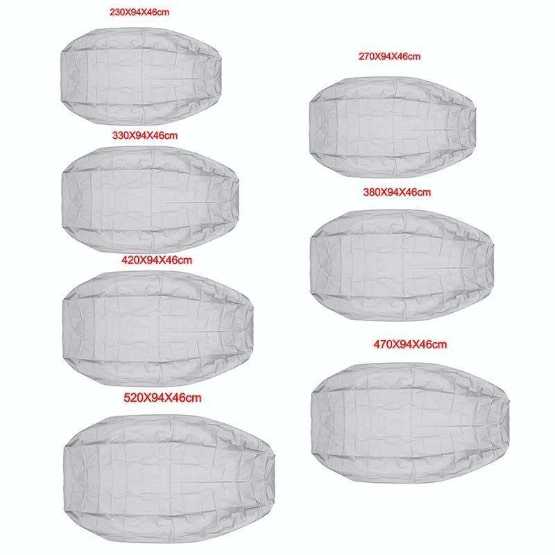 Waterproof Dust-Proof And UV-Proof Inflatable Rubber Boat Protective Cover Kayak Cover, Size: 470...