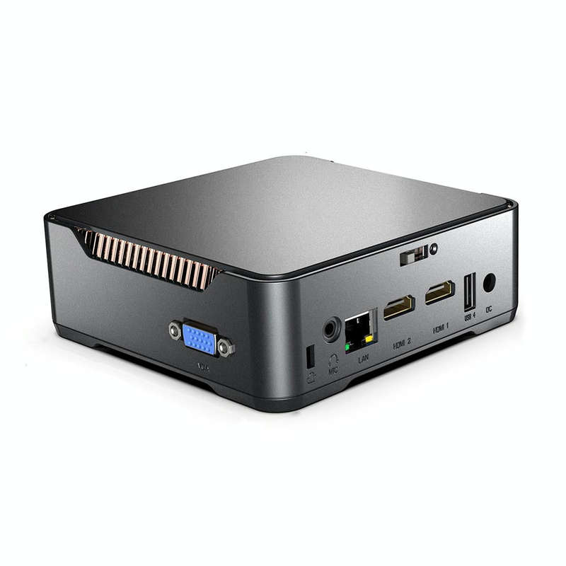 GK3V Pro Windows 11 Pro Mini PC, Intel Celeron N5105 CPU, Memory:8GB+128GB(US Plug)