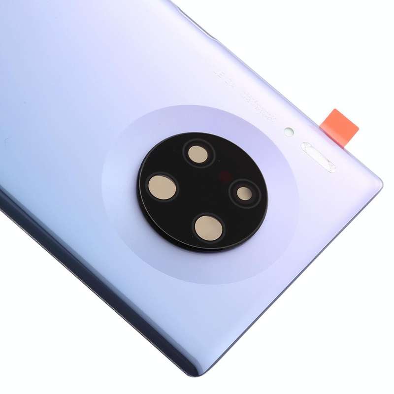 Original Battery Back Cover with Camera Lens for Huawei Mate 30 Pro(Silver)