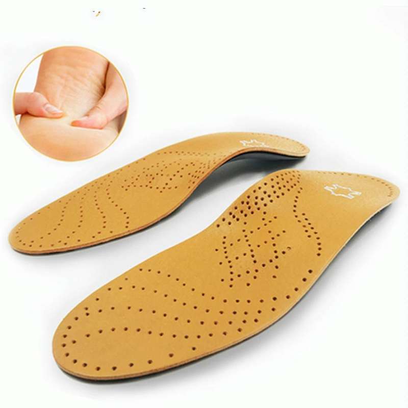 Corrected Flat Foot Arch Pad XO Leg Orthopedic Inner Eight-Shaped Corrective Insole, Size:37/38(B...