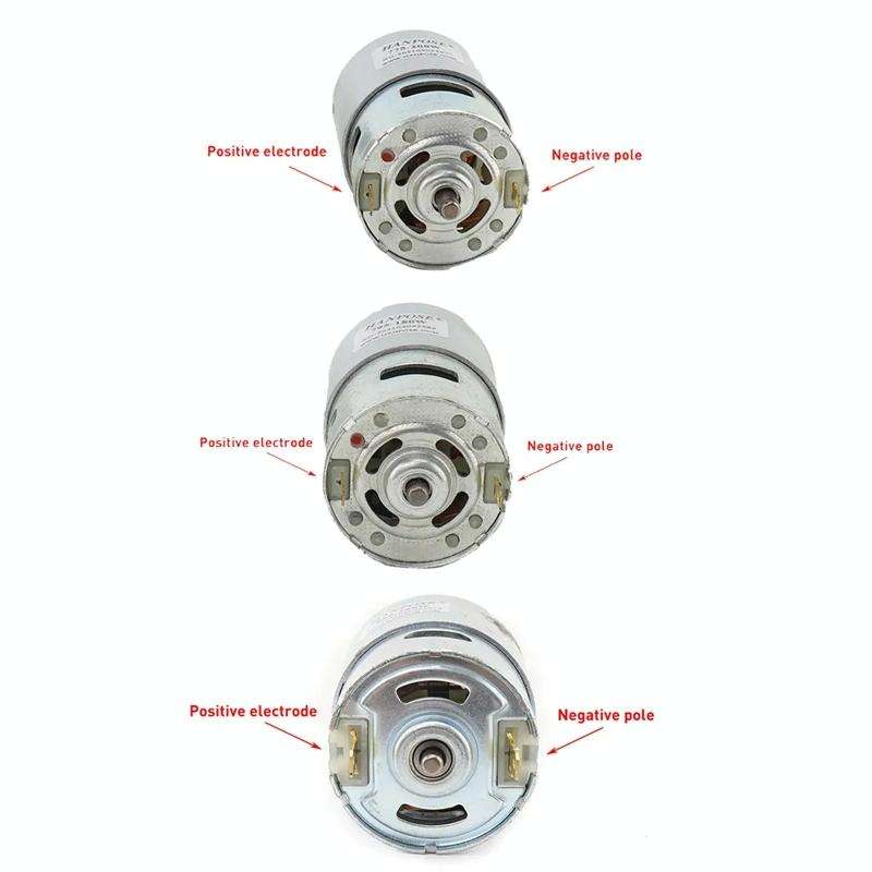 HANPOSE 895-200W Durable Spindle DC Motor Lawn Mower Motor