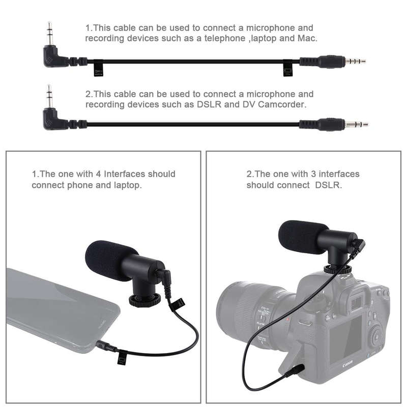 PULUZ Live Broadcast Smartphone Video Vlogger Kits Microphone + Tripod Mount + Phone Clamp Holder...