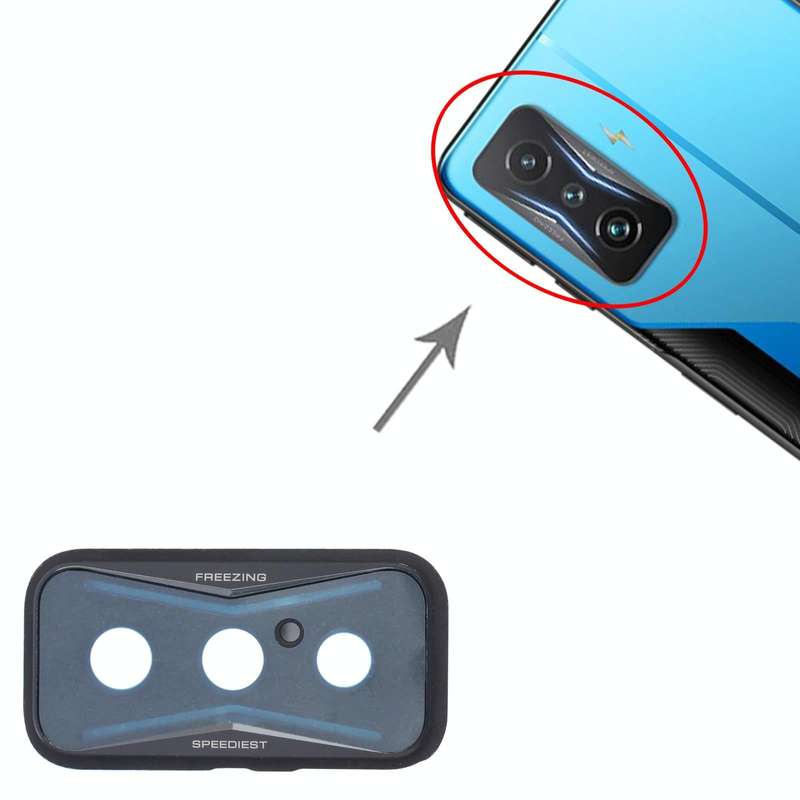 Back Camera Lens Frame for Xiaomi Redmi K50 Gaming/Poco F4 GT