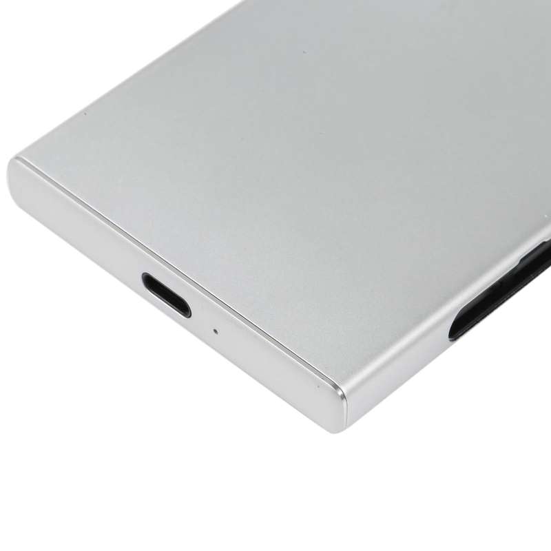 Original Battery Back Cover with Camera Lens Cover for Sony Xperia XZ1 Compact(Silver)