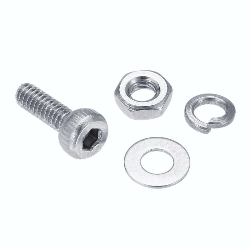600 PCS M2 304 Stainless Steel Hex Socket Cap Head Screw Washer Nut Kit