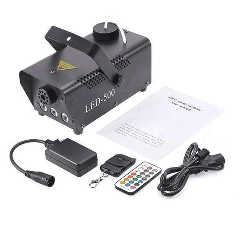 ZQ-B317 500W LED Full Color Remote Control Fog Machine Color Smoke Generator Stage Lighting Bar L...