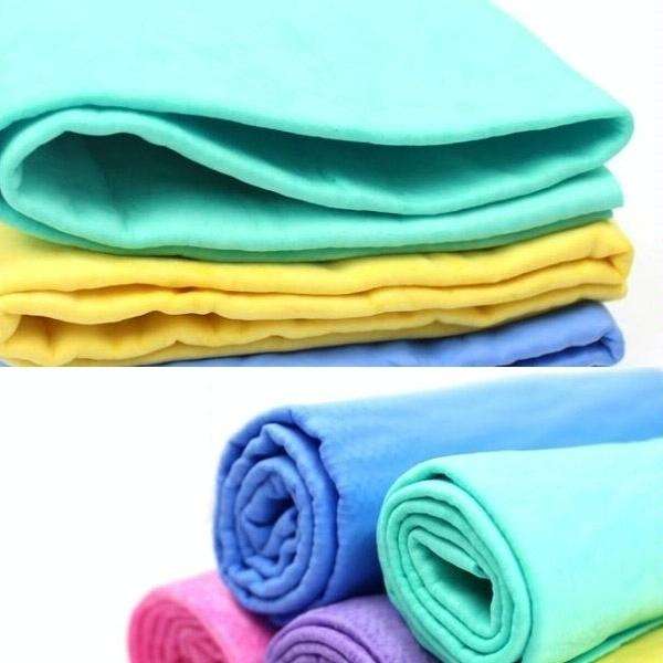 KANEED Super Absorption Clean Cham PVA Synthetic Chamois Car Wash Towel, Size: 43cm x 32cm x 0.2c...