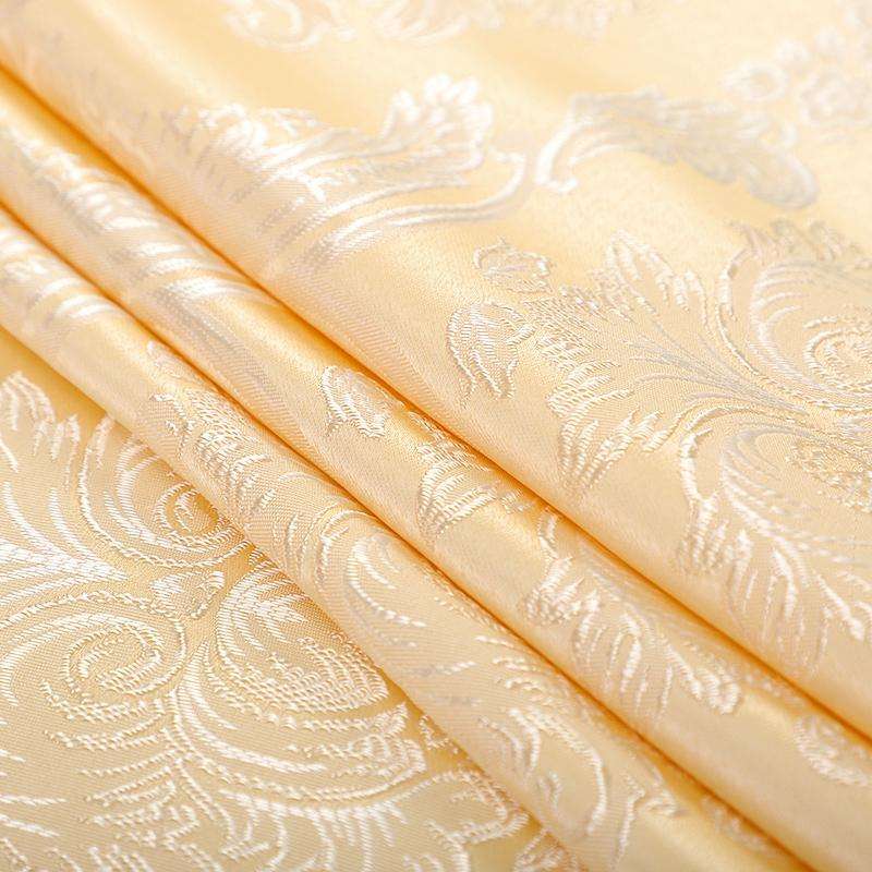 Home Fabric Round Tablecloth Hotel Disposable Anti-scald Table Mats, Size:180cm(Flower Beige)