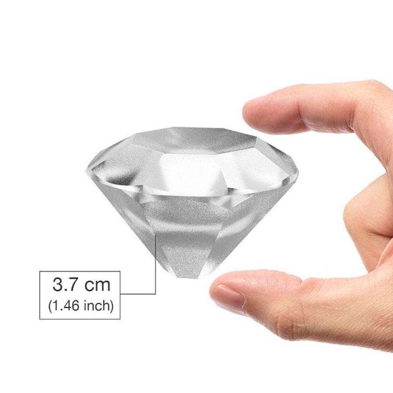 New 4 Cavity Diamond Shape 3D Ice Cube Mold Maker Bar Party Silicone Trays Chocolate Mold Kitchen...
