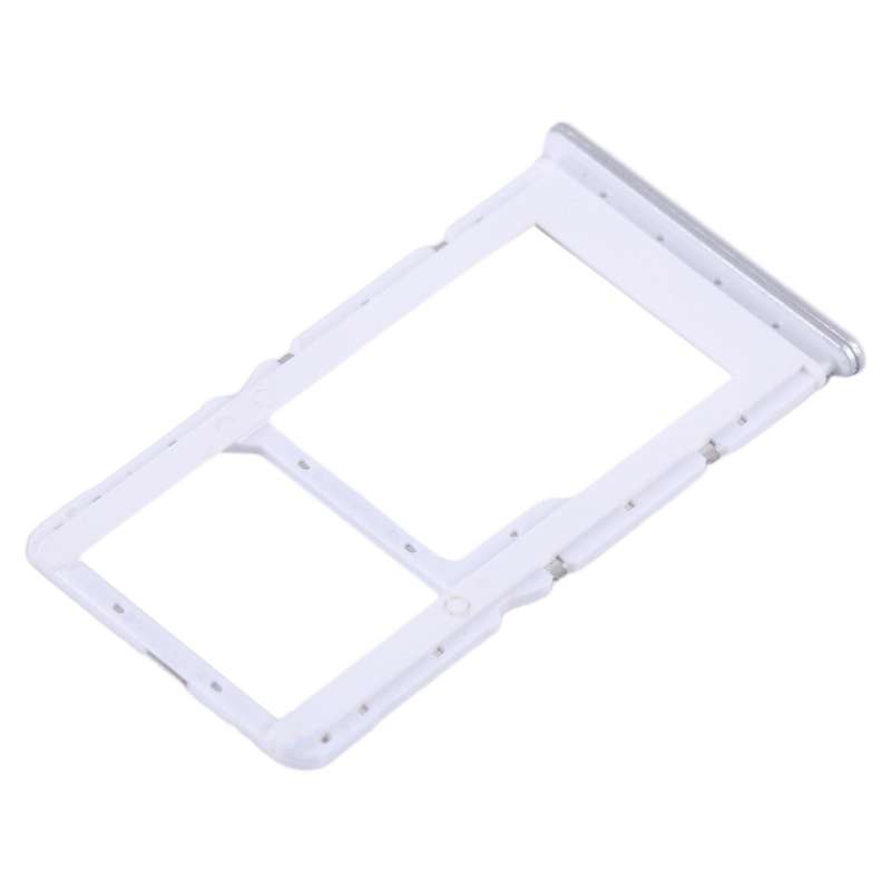 For Xiaomi Redmi Note 12 5G SIM Card Tray + SIM / Micro SD Card Tray (Silver)