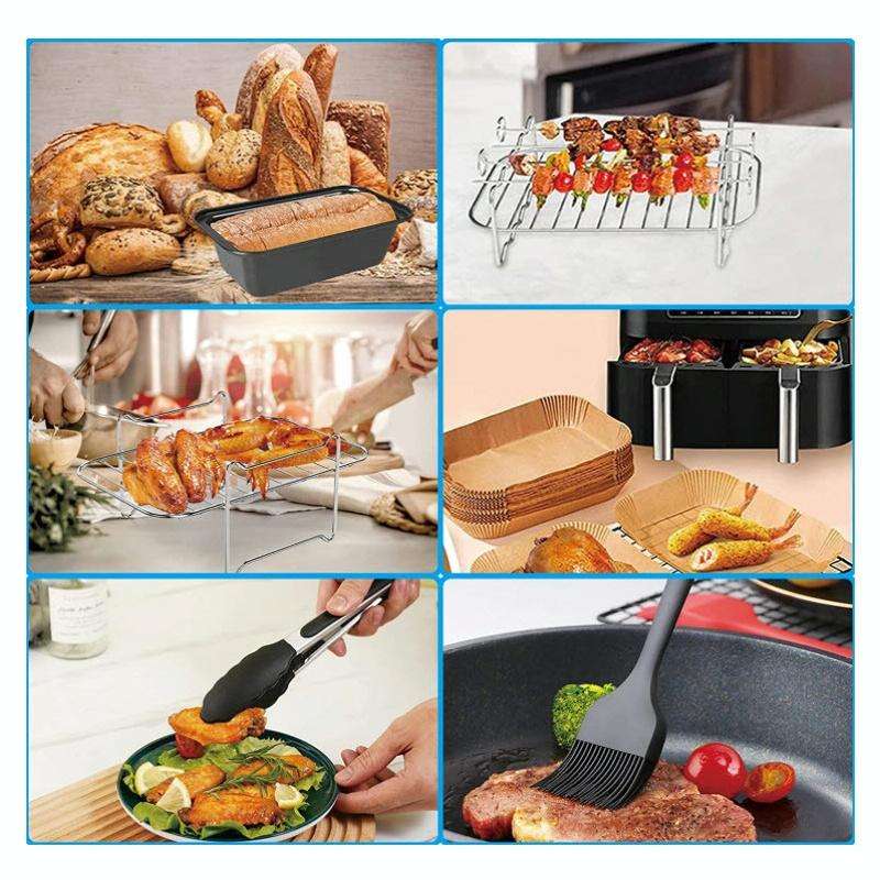 For Ninja 3.7-4.2QT Air Fryer Accessories 6 in 1 Set