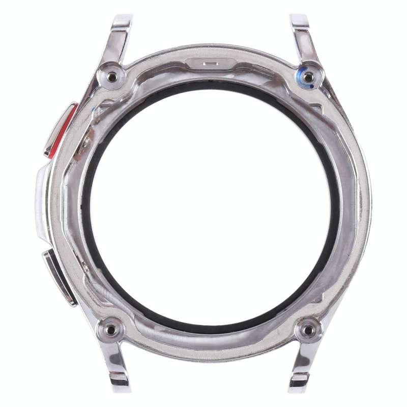 Original LCD Screen Frame Bezel Plate For Samsung Galaxy Watch4 Classic 42mm SM-R880(Silver)
