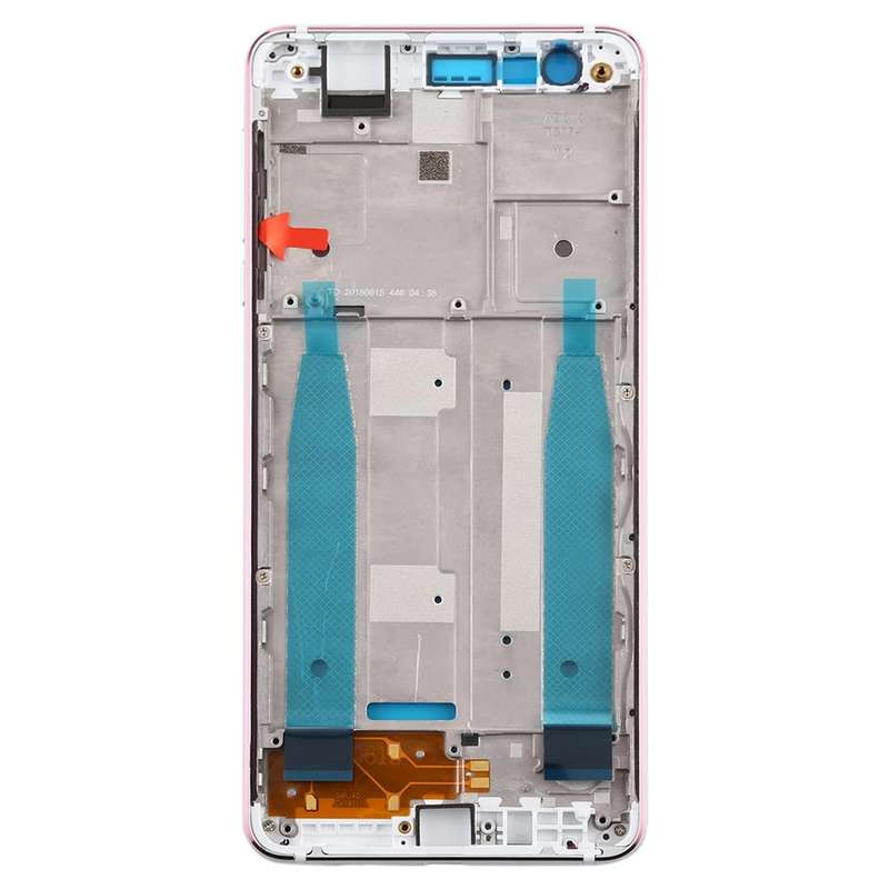 Front Housing LCD Frame Bezel Plate for Nokia 3.1 TA-1049 TA-1057 TA-1063 TA-1070 (White)