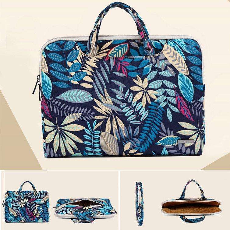 LiSEN LS-116 Simple Laptop Bag Business Laptop Liner Bag, Size: 11.6 inch(Canvas Diamond Lattice ...