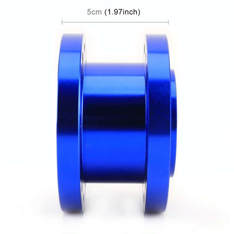 Car Steering Wheel Quick Release Base Heightening Pad (Blue)