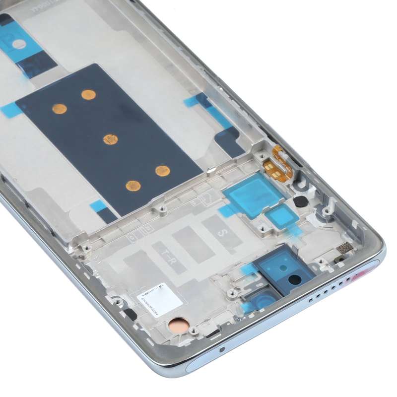 Original OLED LCD Screen for Xiaomi Mi 11T / 11T Pro Digitizer Full Assembly with Frame(Silver)