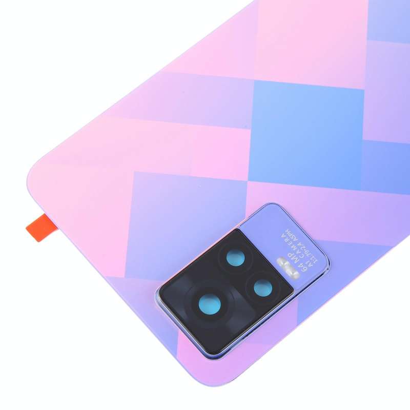 For vivo Y73 V2059 Original Battery Back Cover with Camera Lens Cover(Purple)