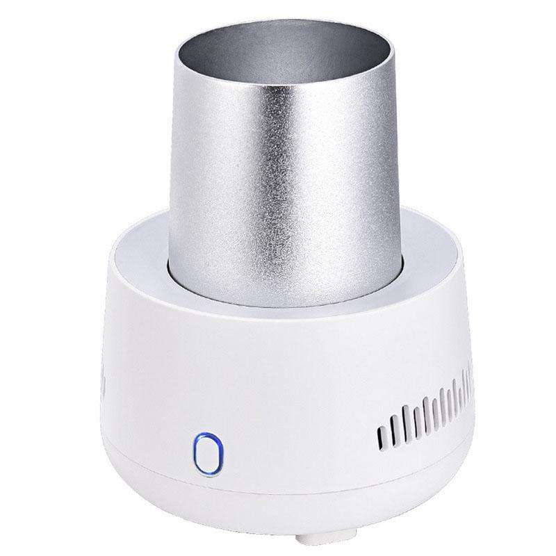 Car Mini Refrigerator Portable Household Freezer Refrigeration Cup(White)