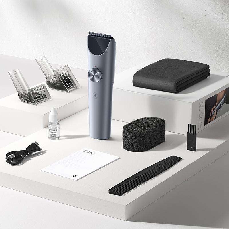 Original Xiaomi Mijia Hair Trimmer Clipper 2 Professional Clippers Titanium Alloy Blade Rechargea...